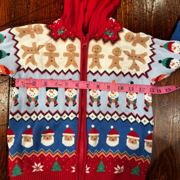 Gymboree Holiday‎ Full Zip Sweater. 5T - Picture 6 of 7